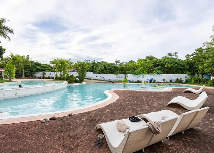 리조트 La Mirada Residence, Large 1 Bedroom Condo, Ocean Views, Beaches, 3 Pools, Restaurants 막탄